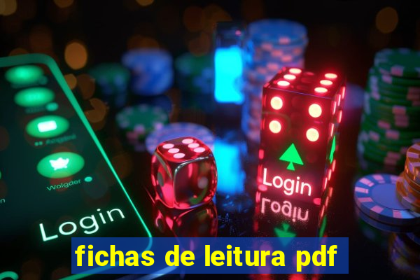 fichas de leitura pdf